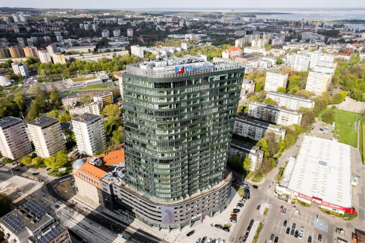 Hanza Tower Gold Szczecin Kültér fotó